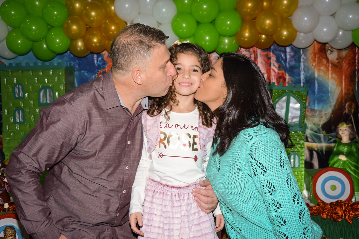 beijinho sanduiche na aniversariane
