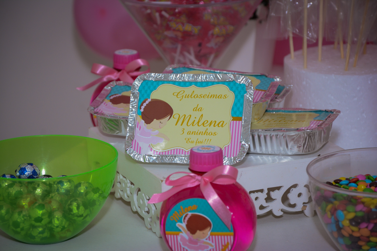 lembrancinha da festa no Buffet Espaço Play, Osasco, São Paulo