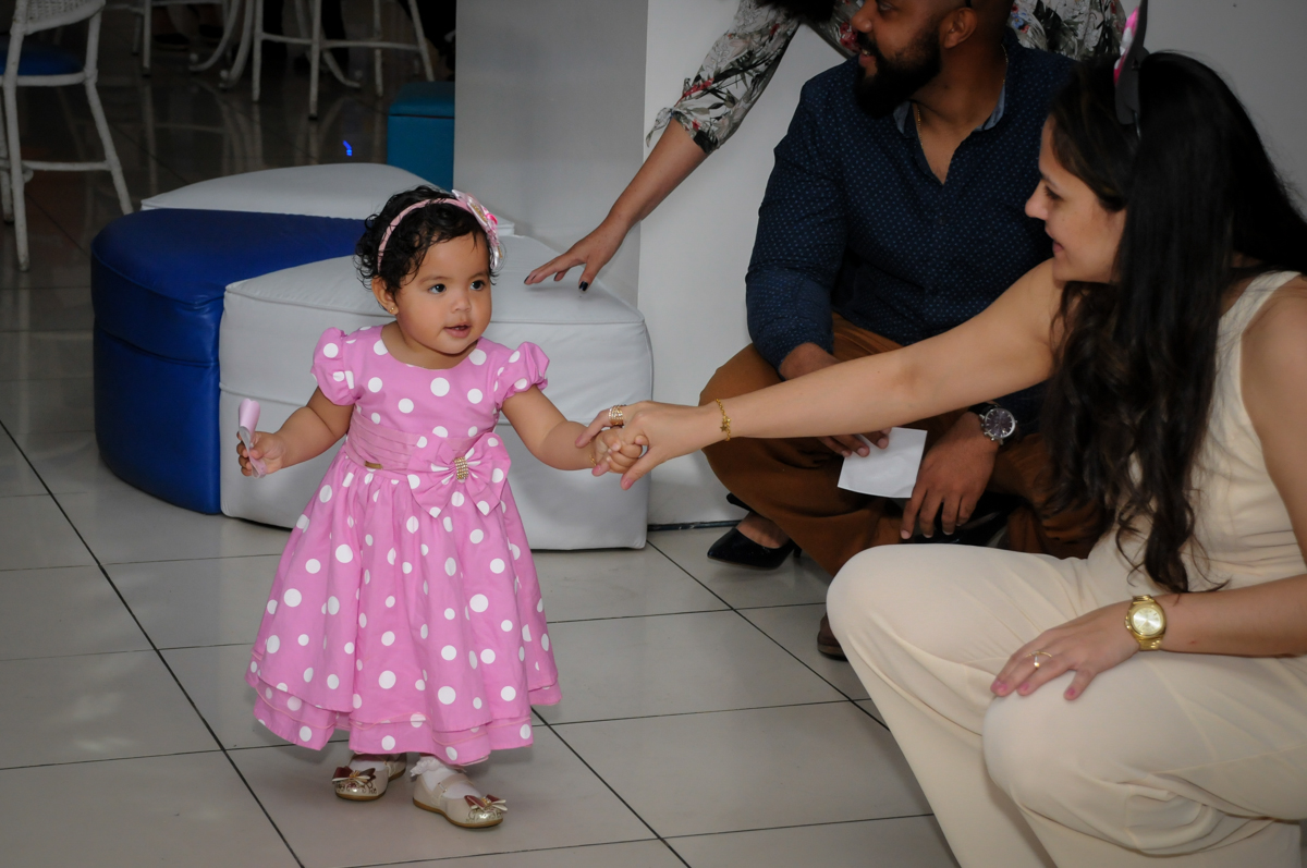 show animado no Buffet Comics, Morumbi, São Paulo, SP, aniversario de Giovanna 1 aninho, tema da festa, minie rosa