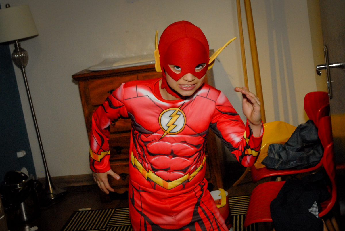 pose do herói preferido