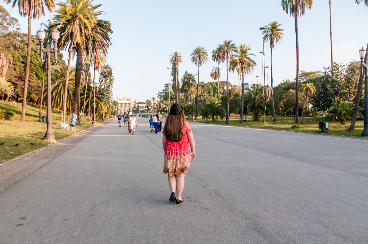final da sessão de foto no Museu do Ipiranga, São Paulo, SP