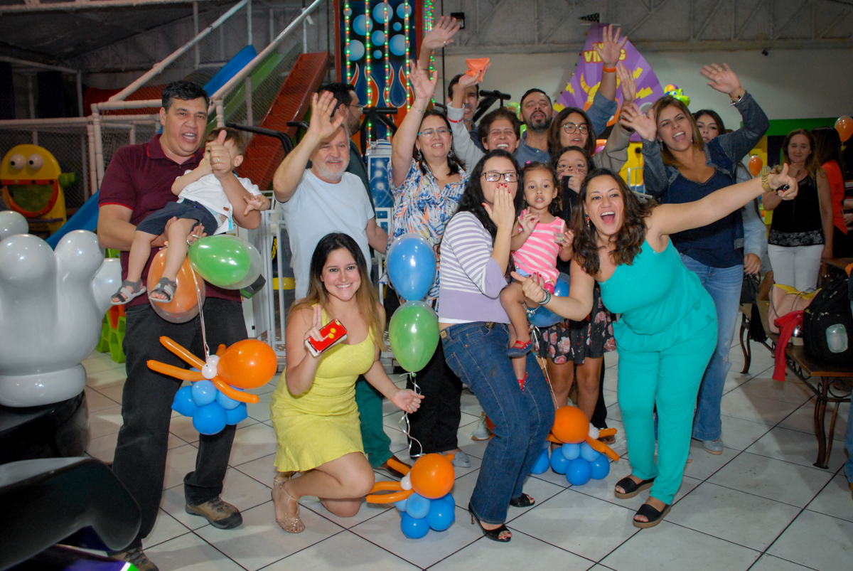 final de festa no Buffet Fábrica da Alegria, Osasco, São Paulo, aniversário de Vinicius 6 anos, tema da festa Fundo do Mar