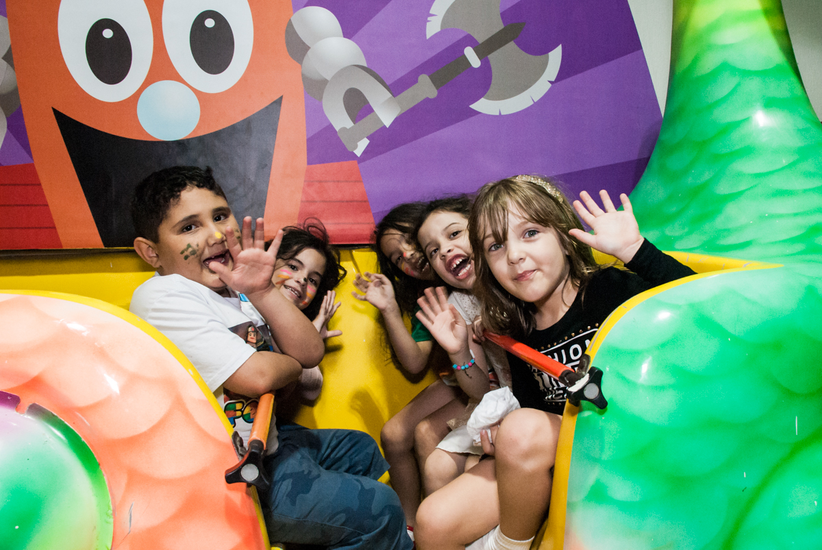 final da festa no Buffet Fábrica da Alegria, Osasco, São Paulo, aniversário de Felipe 6 anos, tema da festa lego