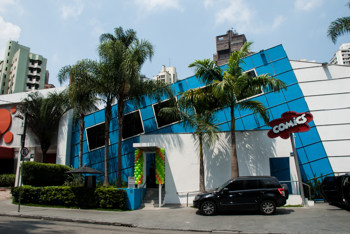 Buffet Comics, Morumbi, São Paulo, aniversario de Felipe 6 anos, tema da festa dinossauros