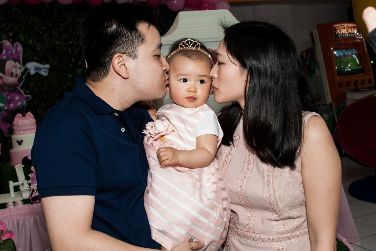 beijinho sanduiche no Buffet Magic Joy, Saude São Paulo, aniversário de Gabriela 1 ano, tema da festa minie rosa