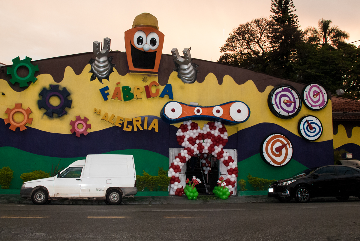 Buffet Fábrica da Alegria, Osasco, São Paulo, aniversário de Isabela 2 aninho tema da da festa minie vermelha