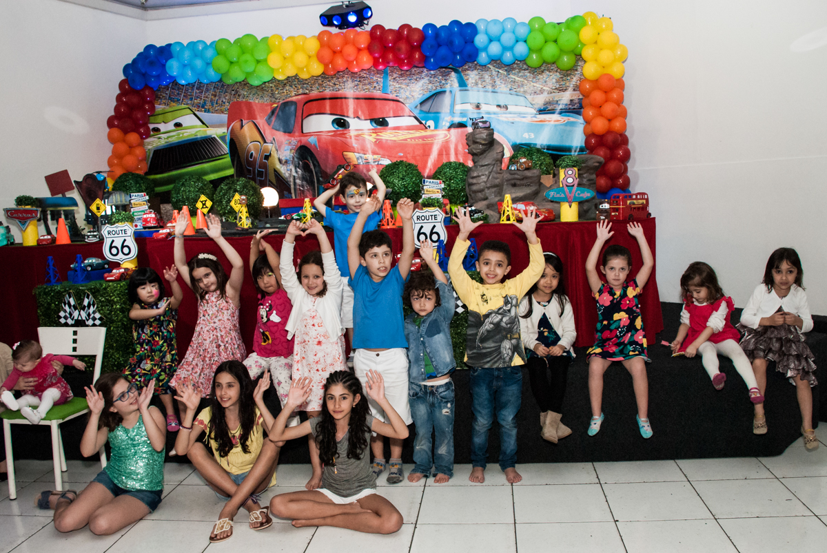 final de festa no Buffet Balakatoon, saude, são Paulo, aniversário de João Gabriel 5 anos, tema da festa carros