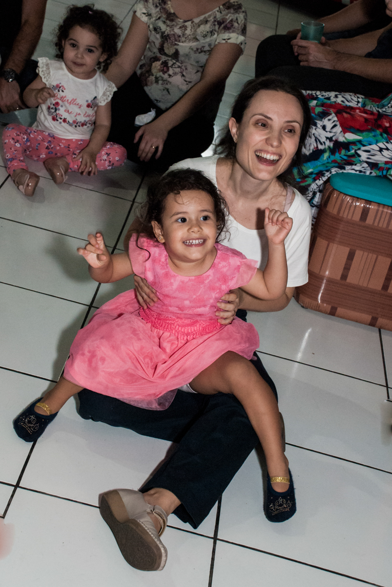 hora do show no Buffet Magic Joy, saude, são Paulo, aniversário de Catarina 3 anos, tema da festa fundo do mar