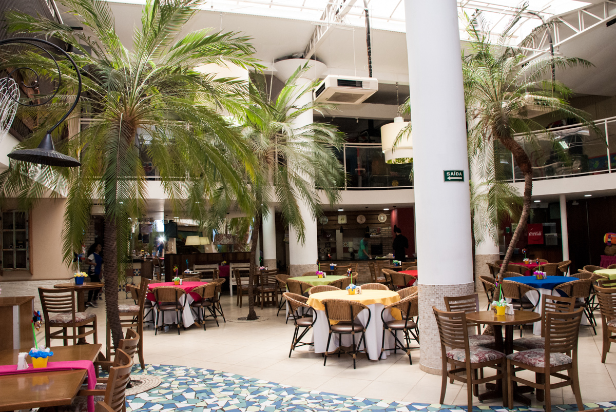 salão da festa noBuffet Viva Vida, Butantã, São Paulo, aniversário de Julia Yumi, tema da festa Backardigans