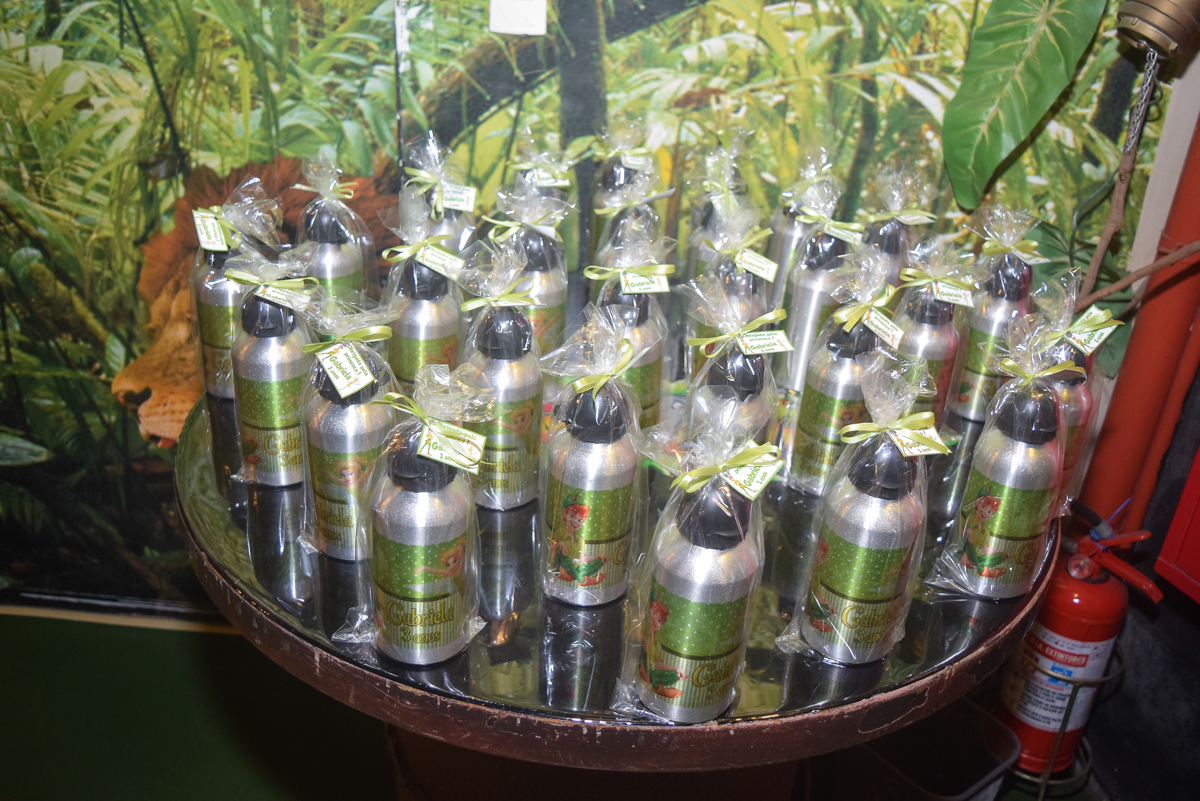 lembrança para os convidados no Buffet Cumbaya, Tatuapé, São Paulo, aniversário de Gabriela 3 anos tema da festa fadas