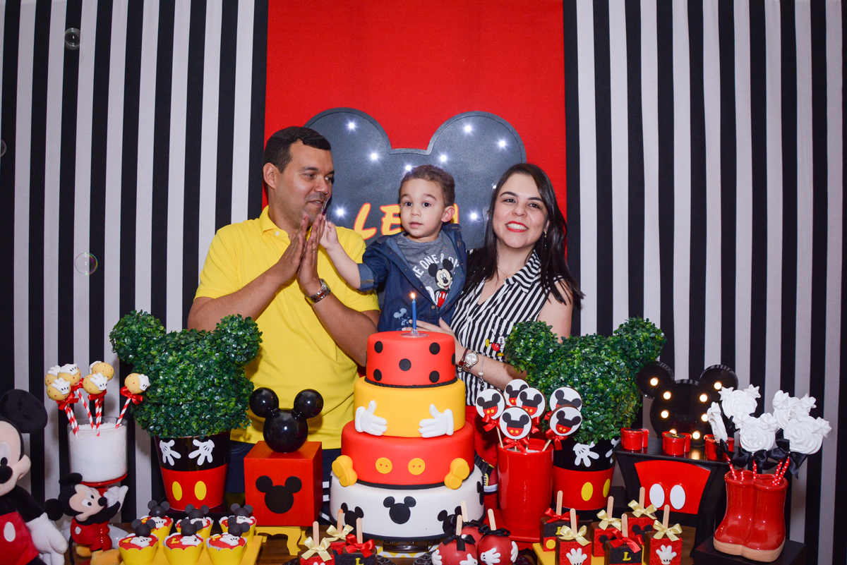 cantando parabéns pra vocé no Buffet Espaço Play, Osasco, São Paulo, aniversário Levi 2 anos, tema da festa Mickey