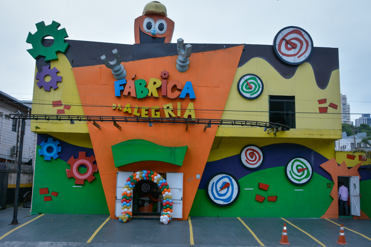 Buffet Fábrica da Alegria Morumbi São Paulo, aniversário de Henrique 6 anos tema da festa Dragon Bol Z