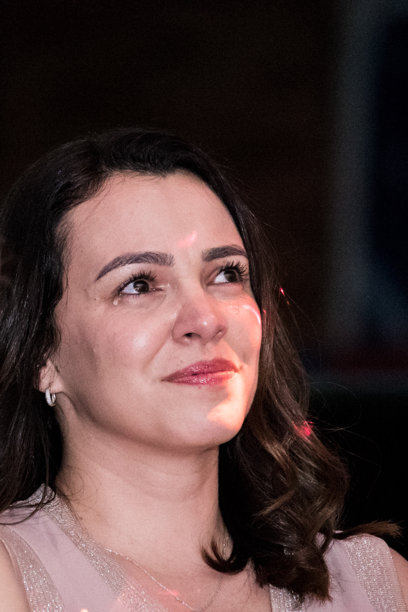 choro de emoção na hora da retrospectiva no Buffet Planeta Kids, Lapa, São Paulo, aniversario de Sarah 8 anos, tema da festa Unicórnio