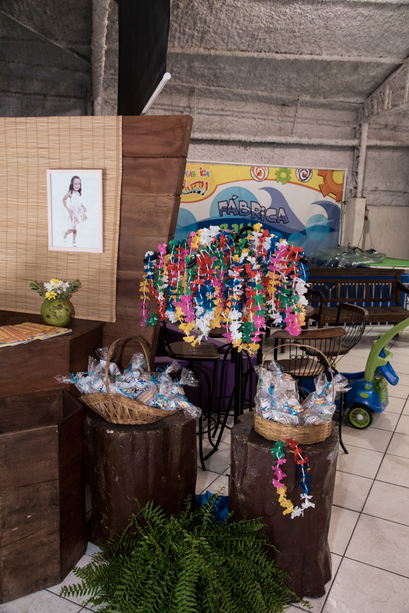 iténs para a balada no Buffet Fabrica da Alegria, Osaco, São Paulo, aniversário de Rafaela 5 anos tema da festa Moana
