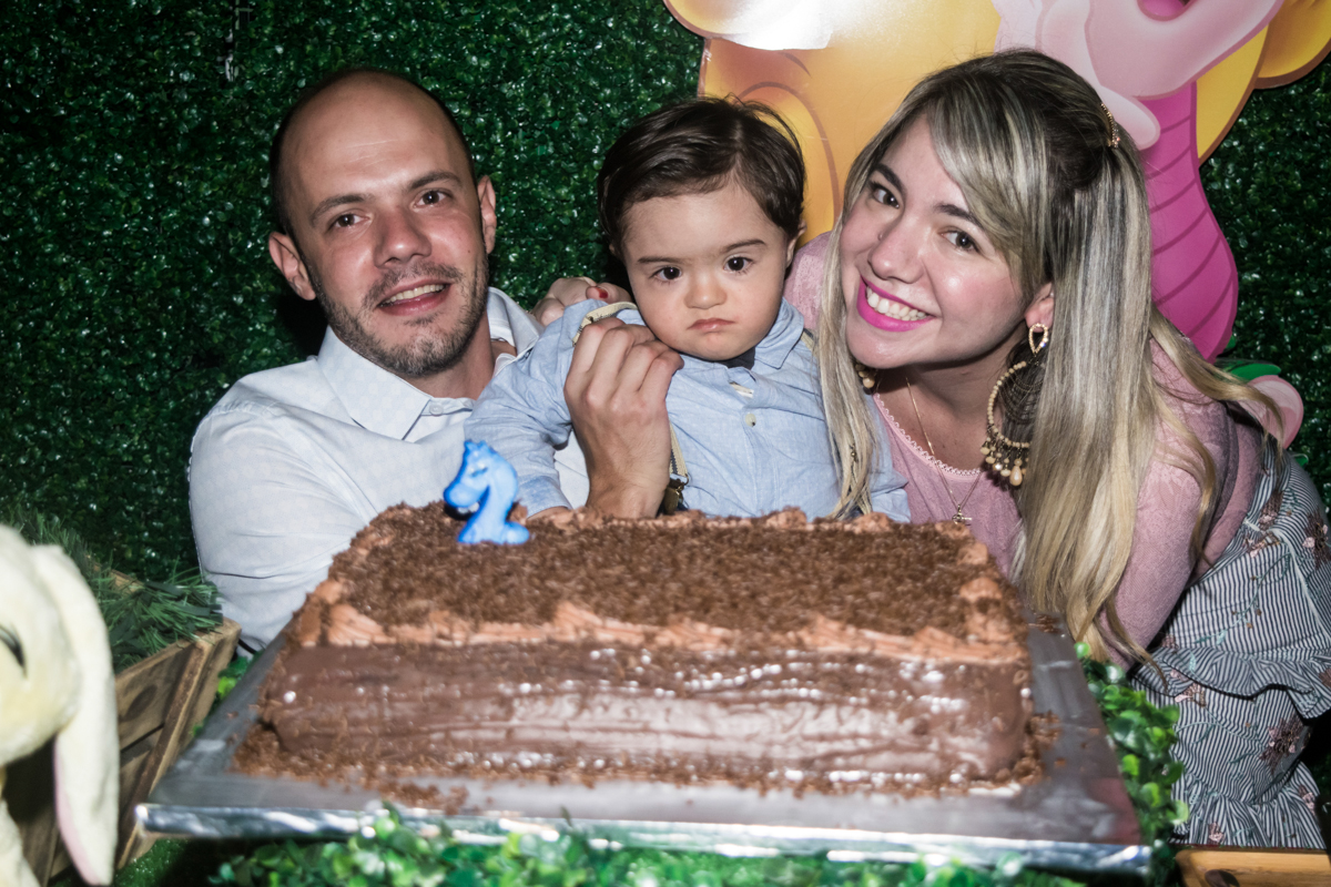 foto na mesa do bolo
