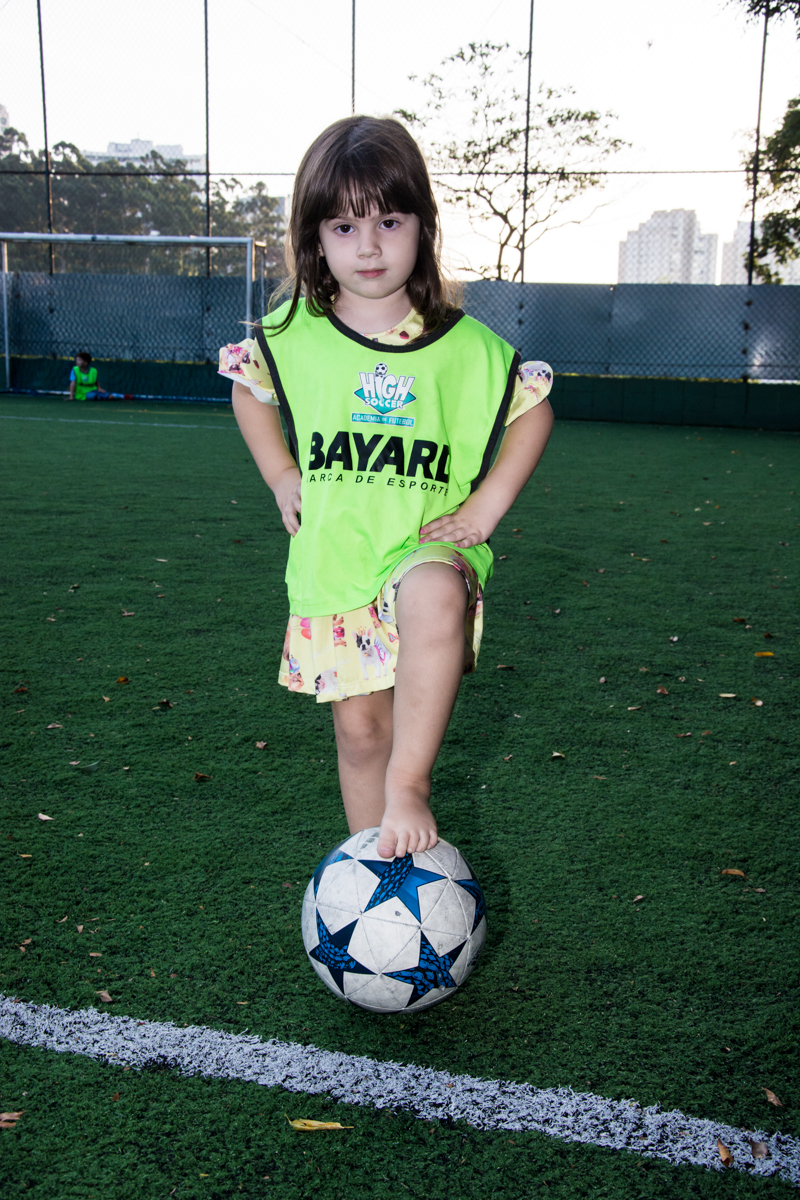 pode de jogadora para a foto