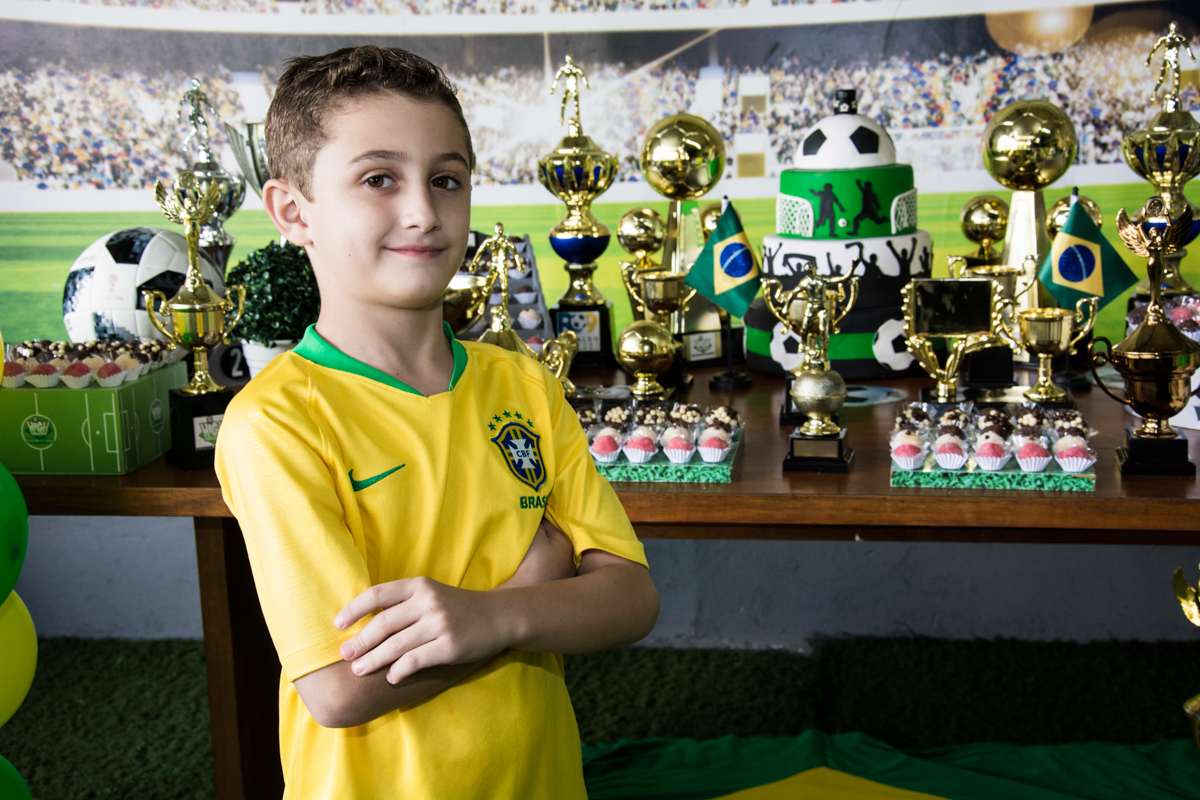 pose para a foto na mesa temática