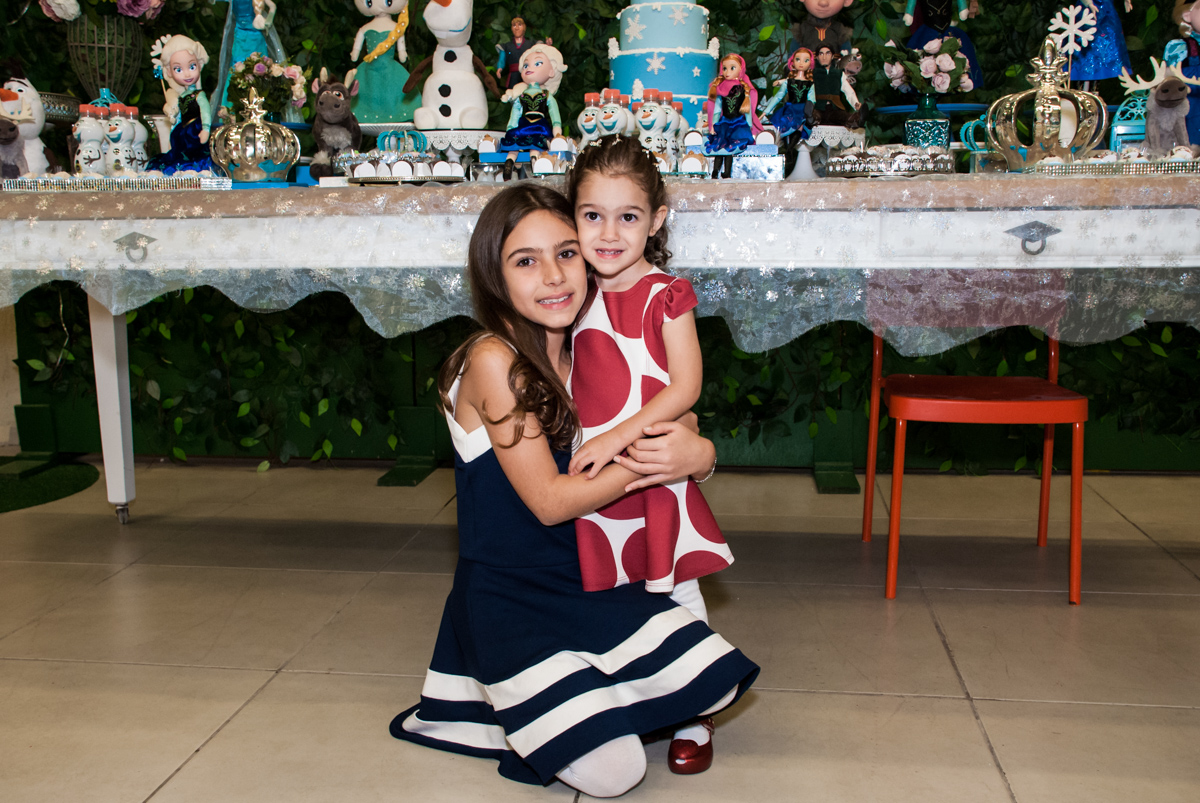 foto com a irmã