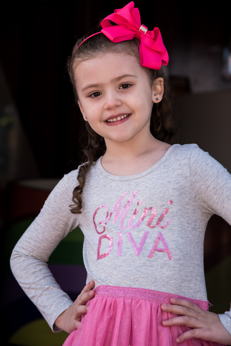 pose de princesa para a foto