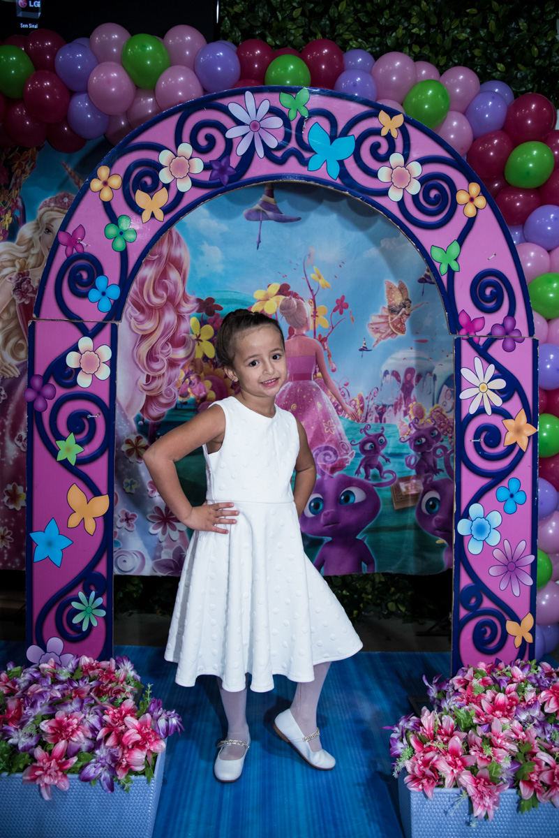 Pose de princesa para a foto