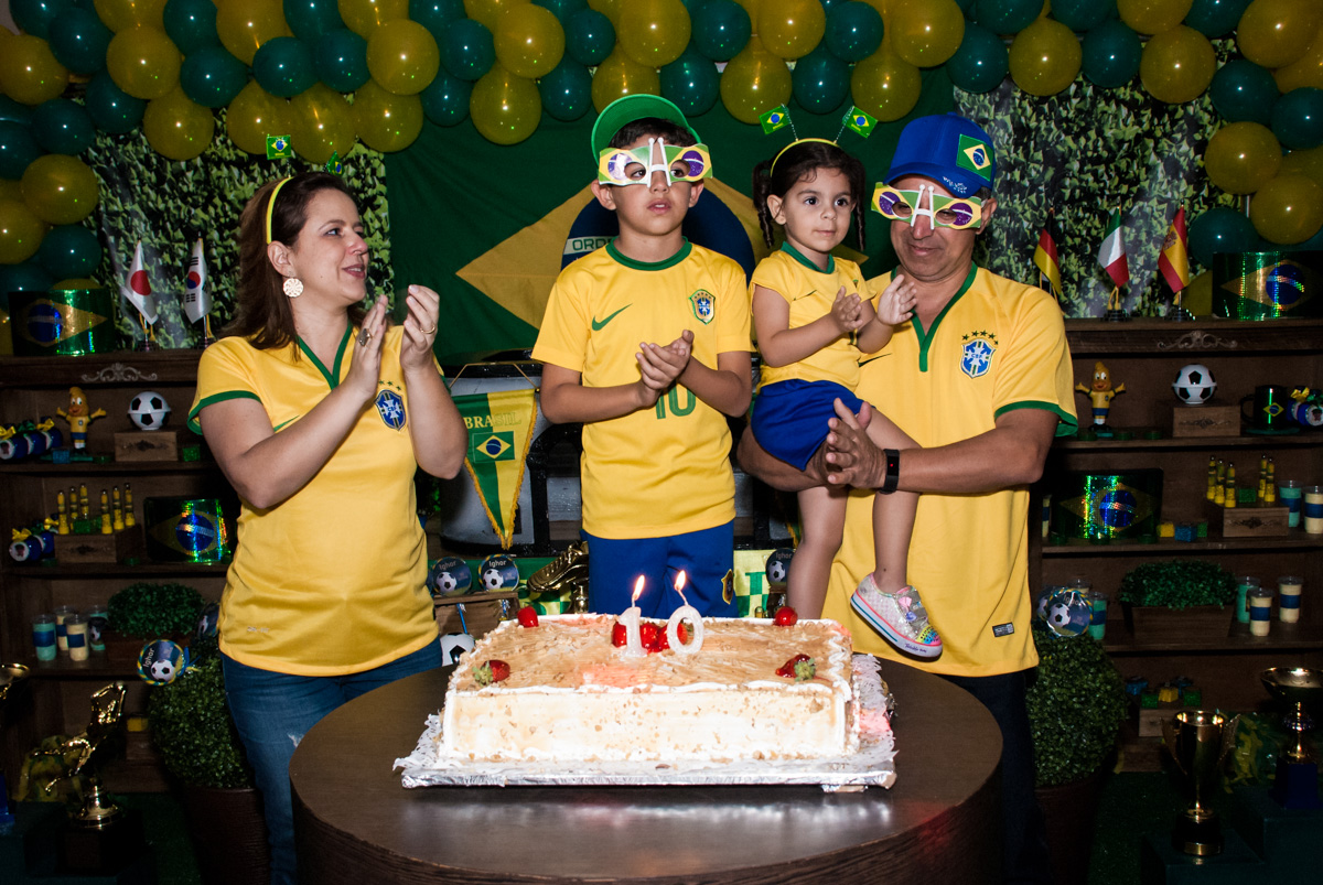 chegou a hora do parabéns