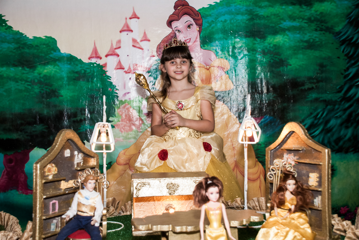 final da festa com a aniversariante muio feliz