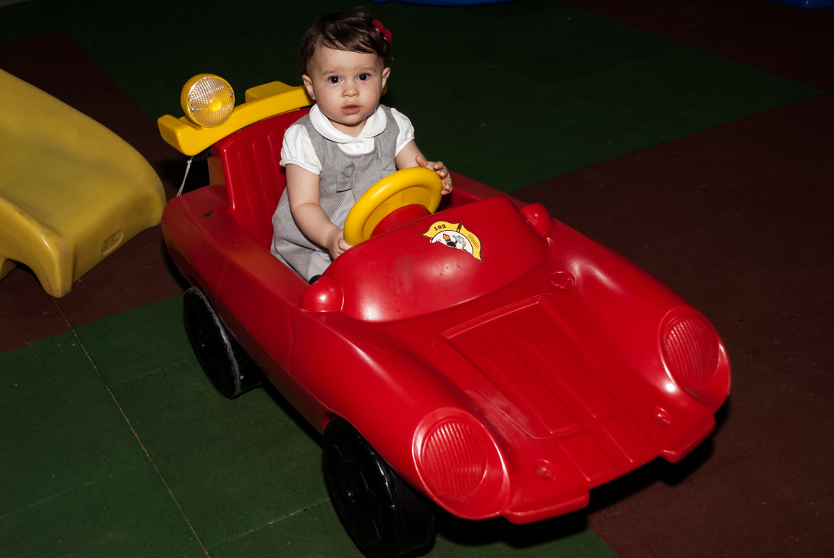 velocidade no carrinho vermelho