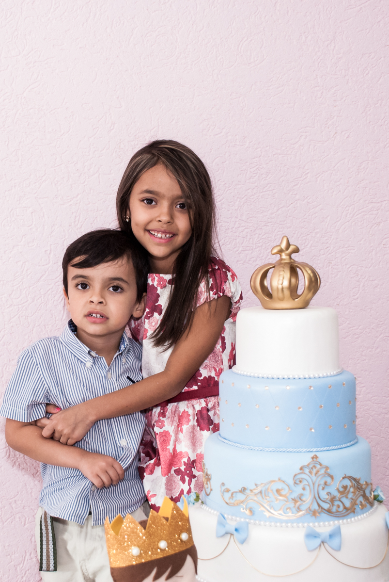 fotografia com o irmão