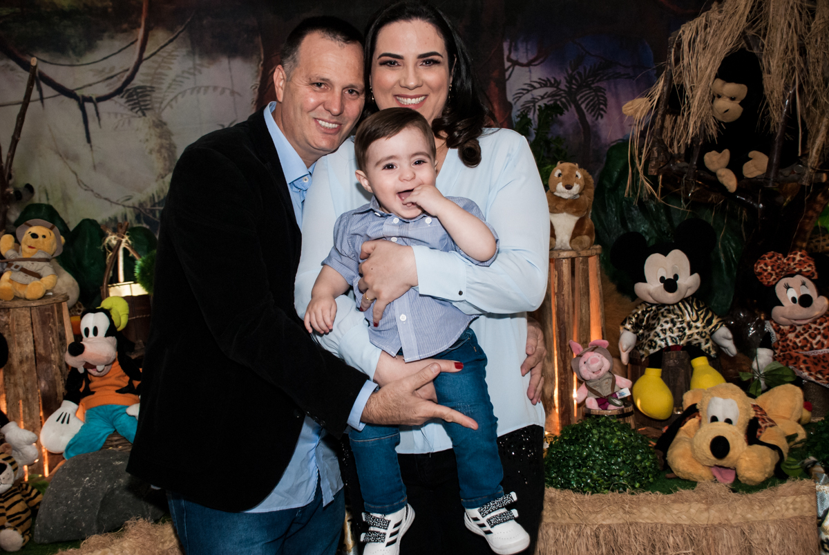 foto com o aniversariante