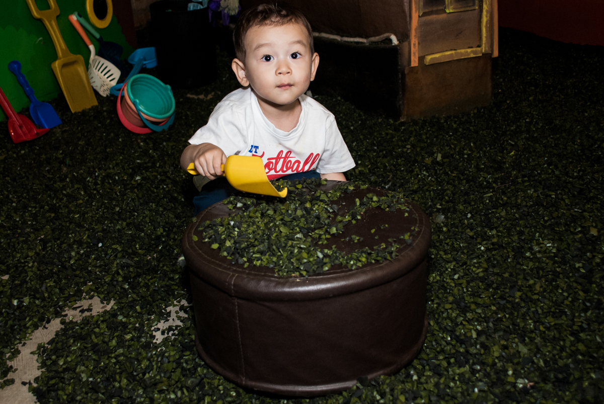 Final de uma festa muito animad