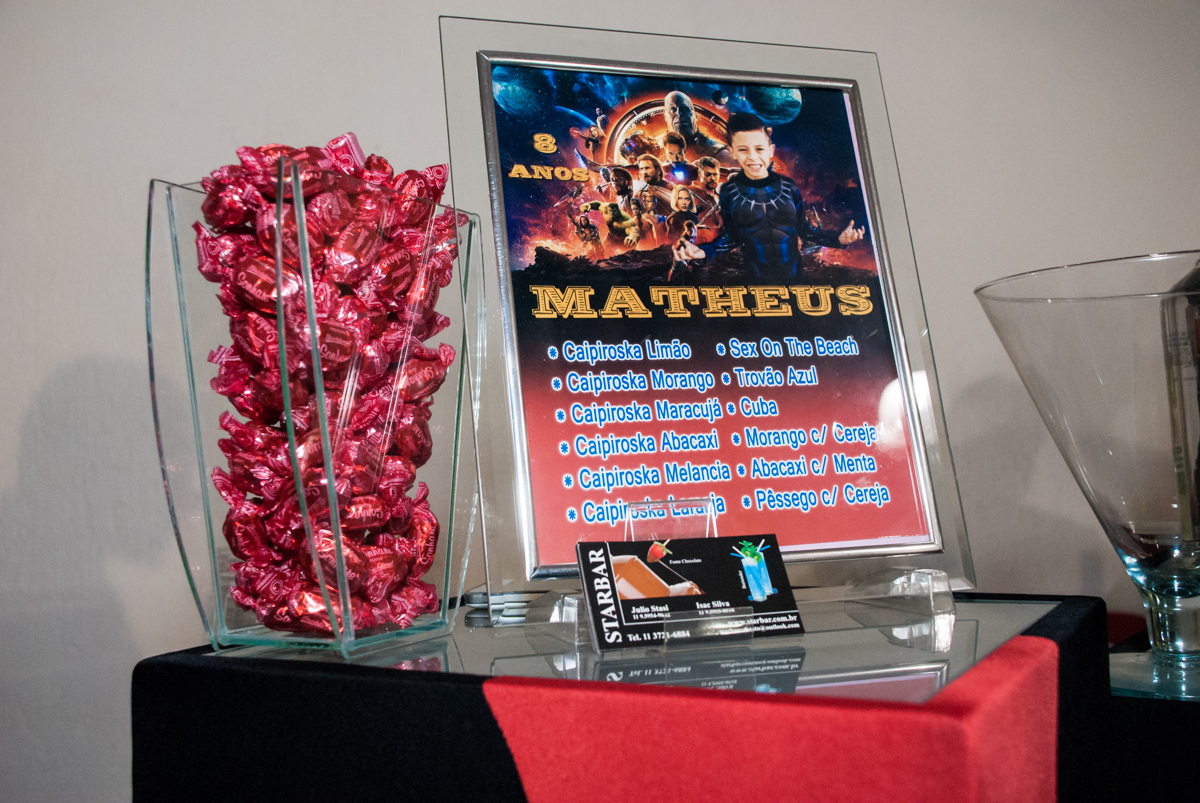 mesa de drink star bar