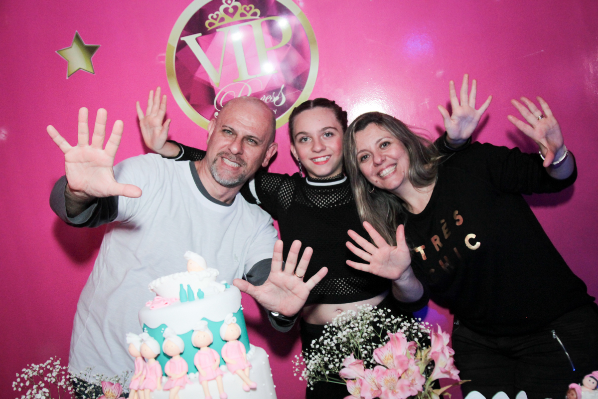 preparando para o parabéns