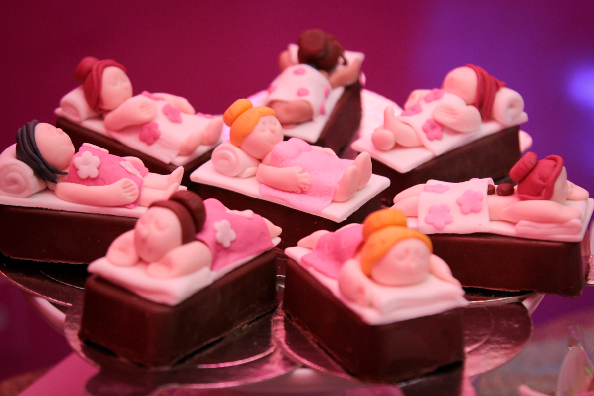 doces gormet com tema spa