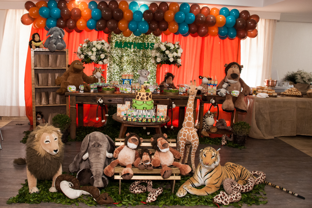 mesa temática selva