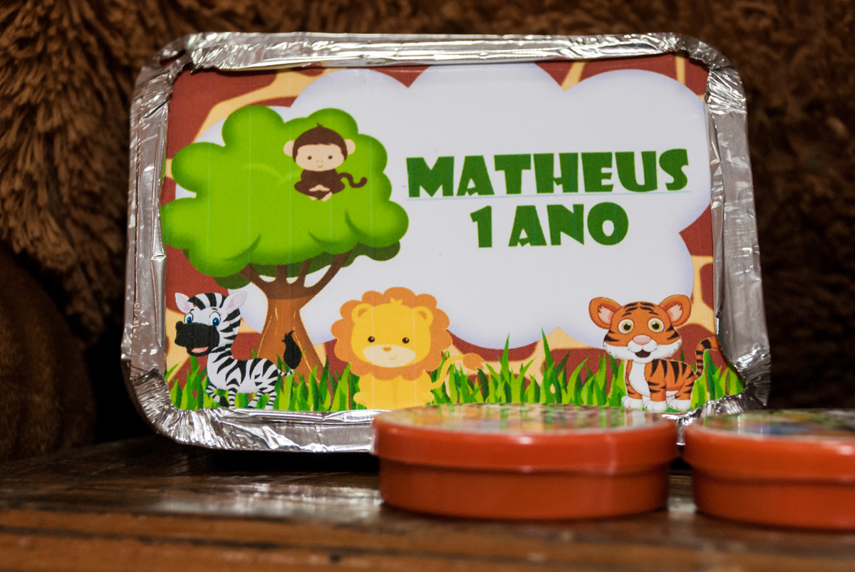 lembrancinhas para os convidados da festa do Matheus