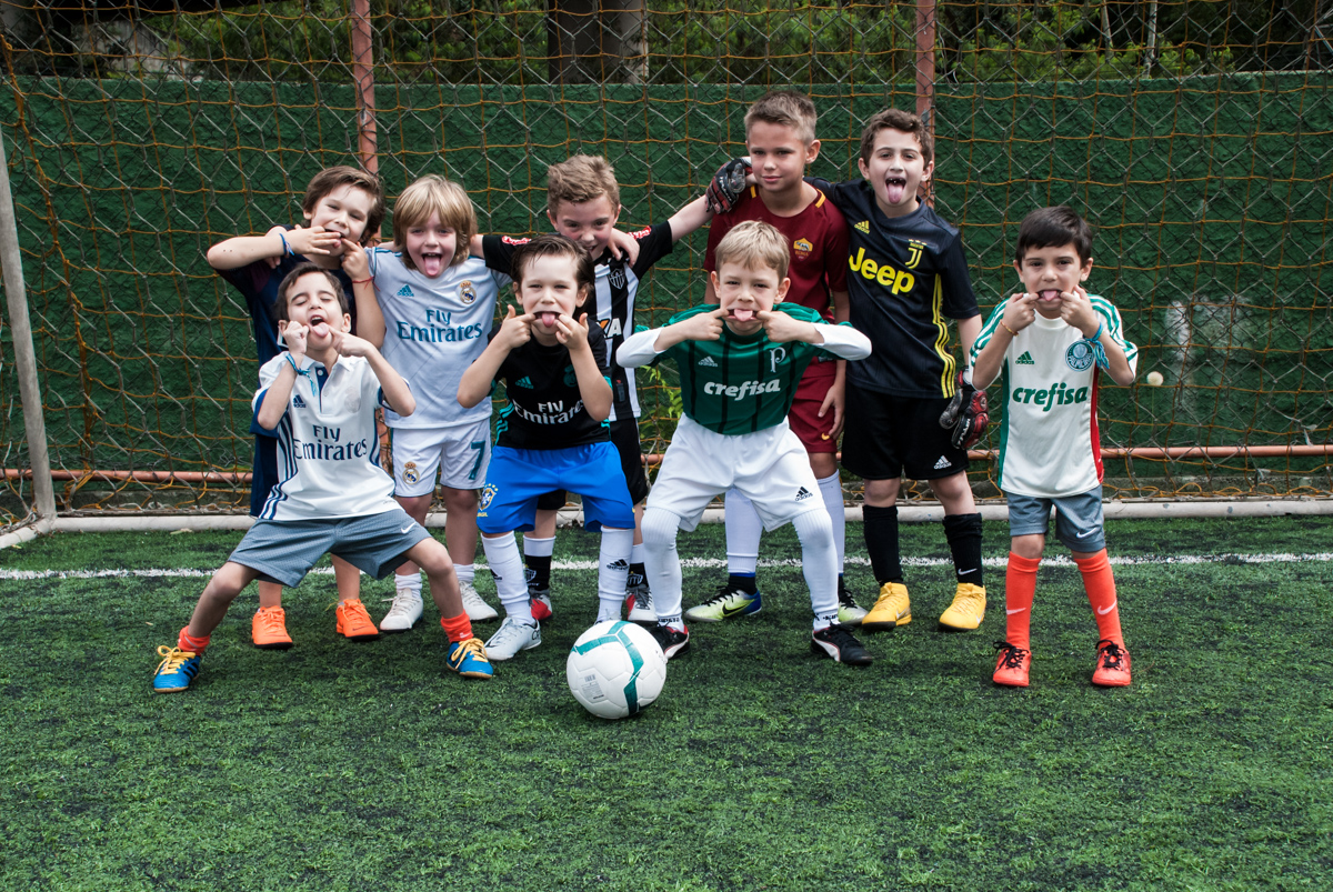 oto dos jogadores fazendo careta