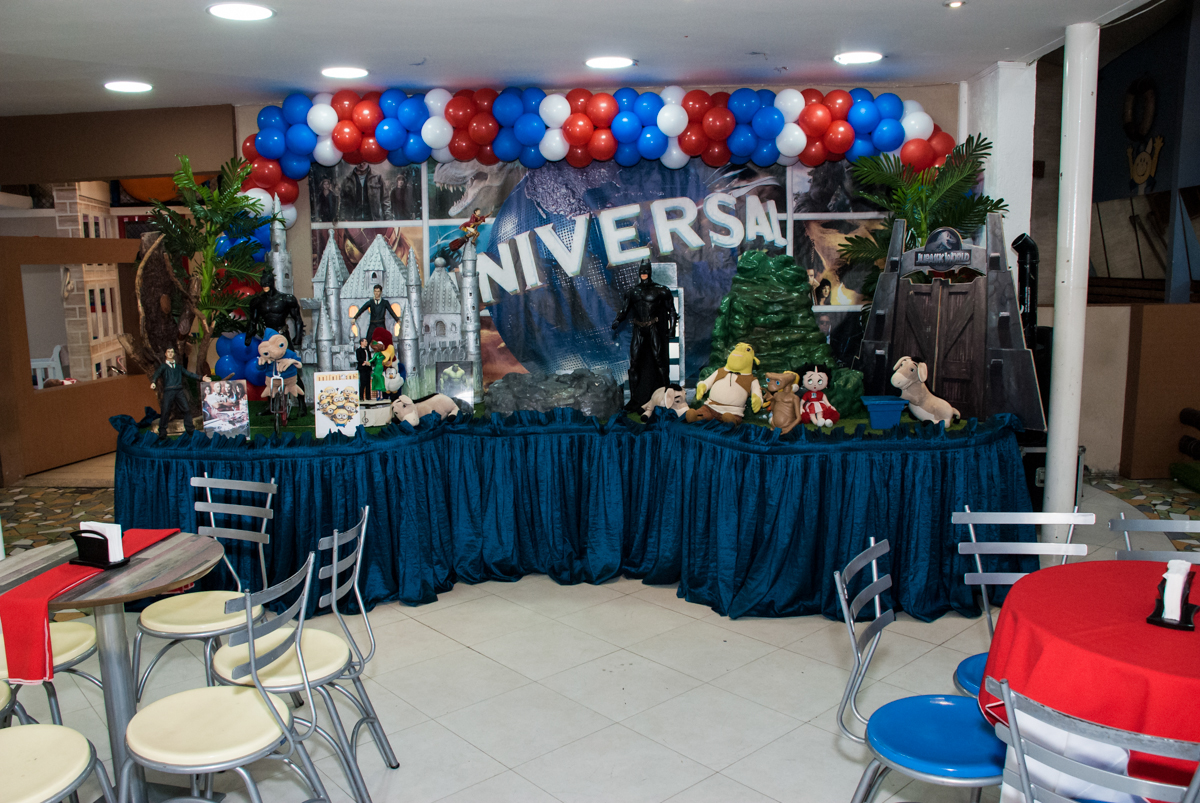 mesa temática super herois