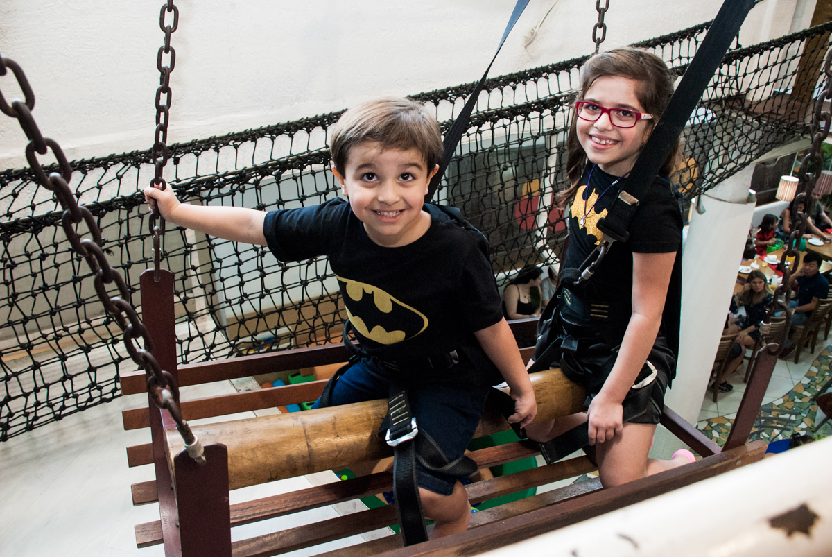 chegando ao fim da tirolesa