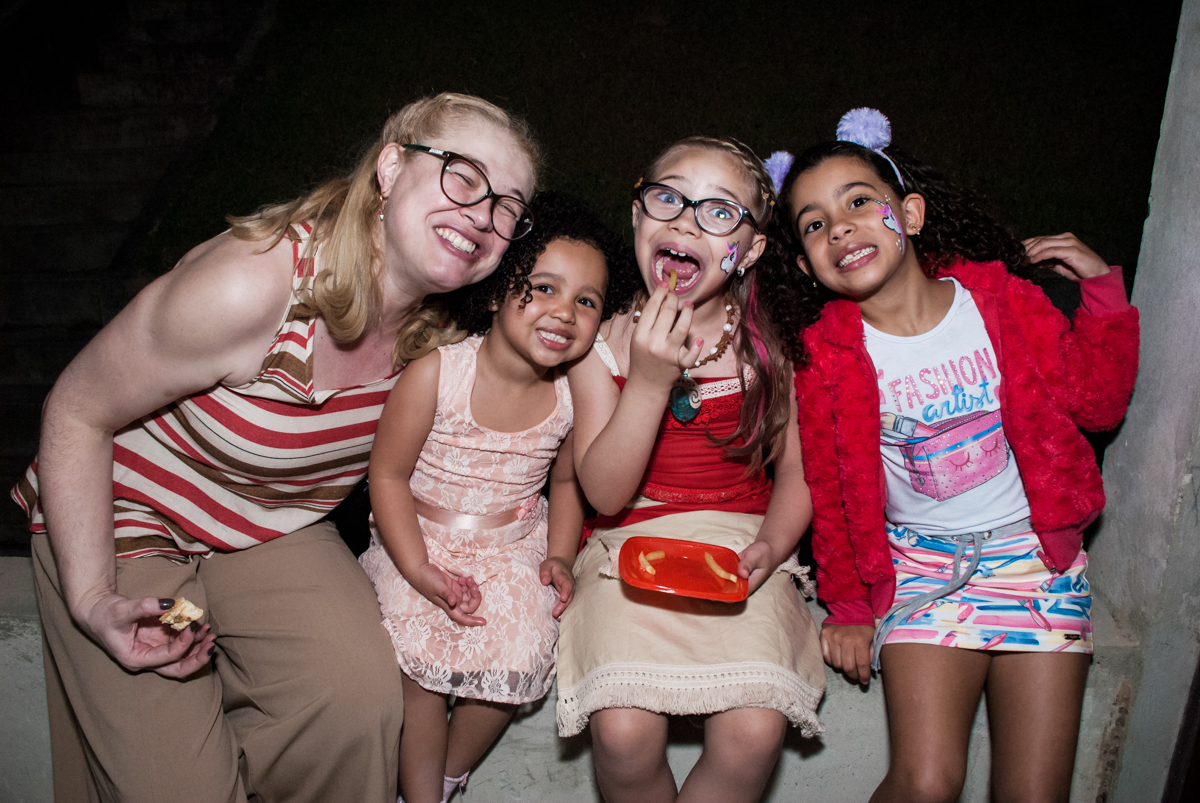 foto divertida com as amigas