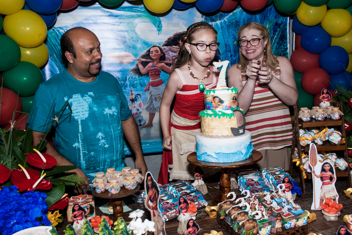 soprando a vela do bolo