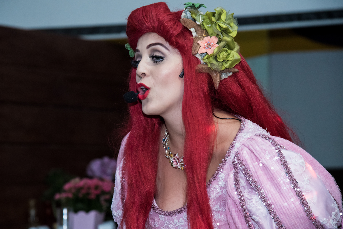 A princesas animam o show