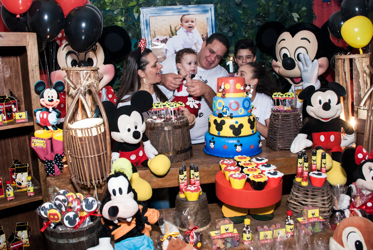 parabéns animado no buffet