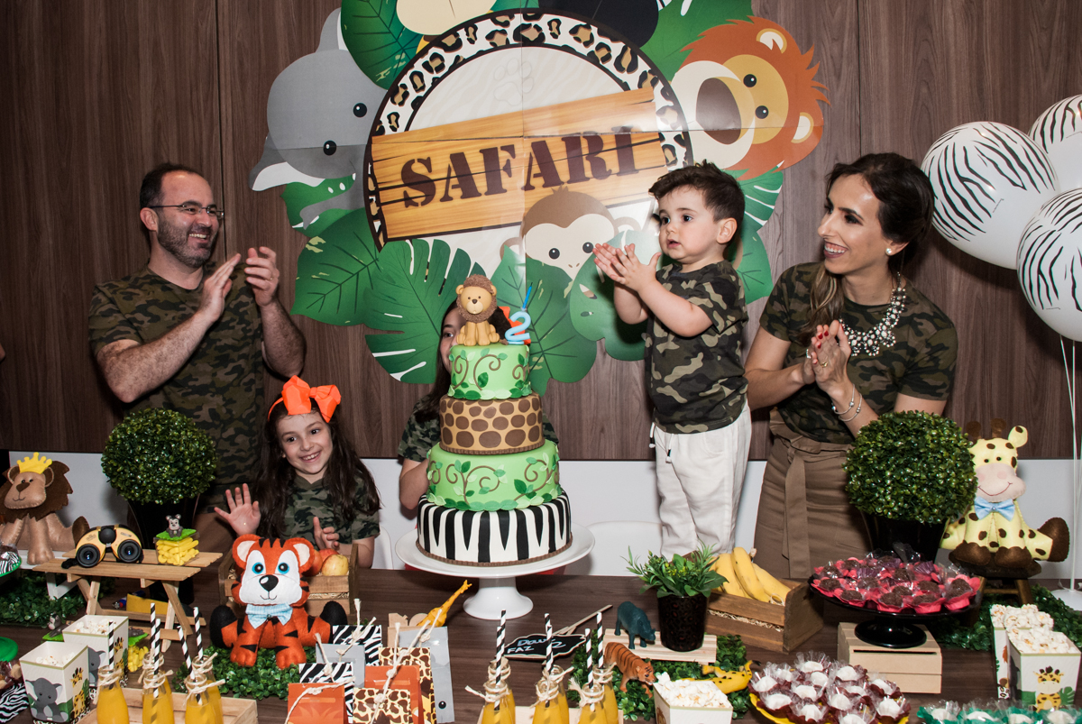 hora de animação no parabéns