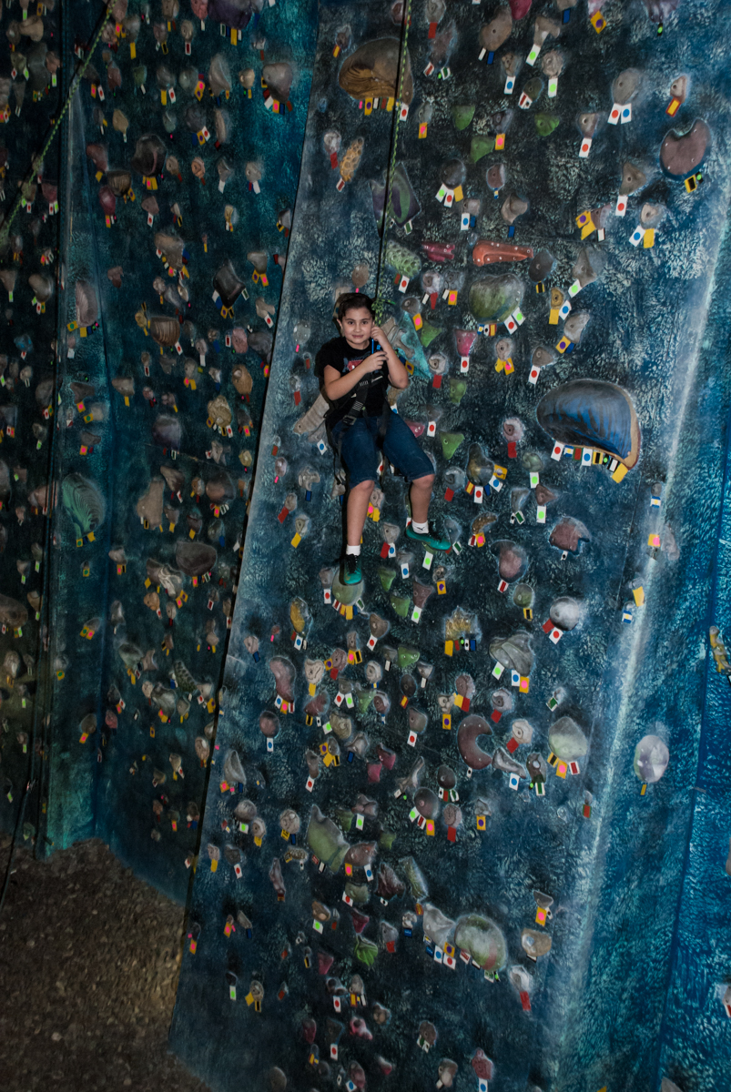 foto linda de longe na escalada