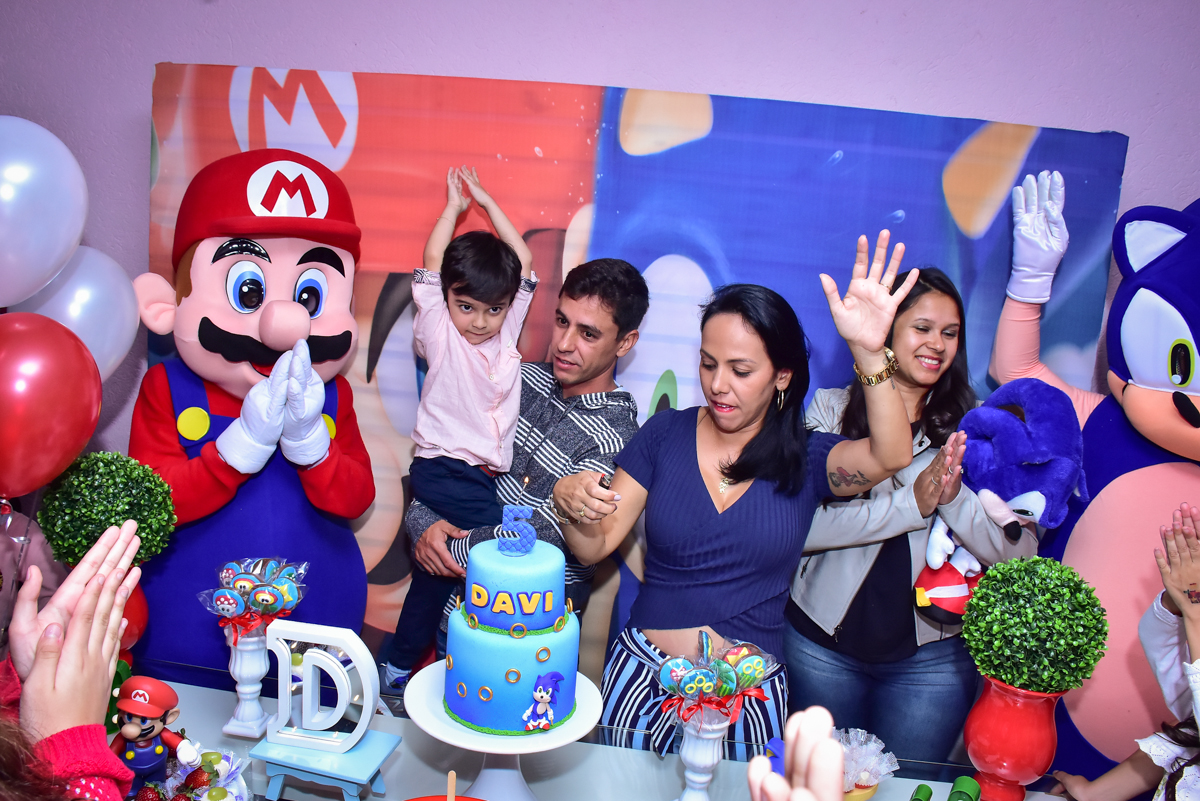 chegou a hora do parabéns