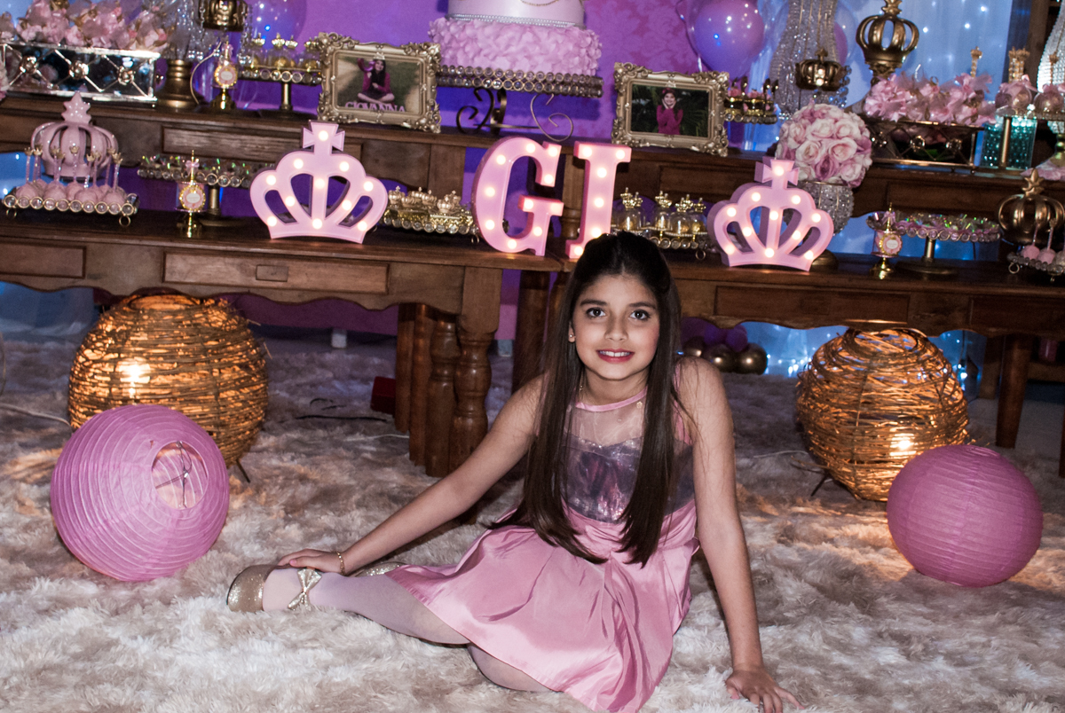 pose de princesa para a foto