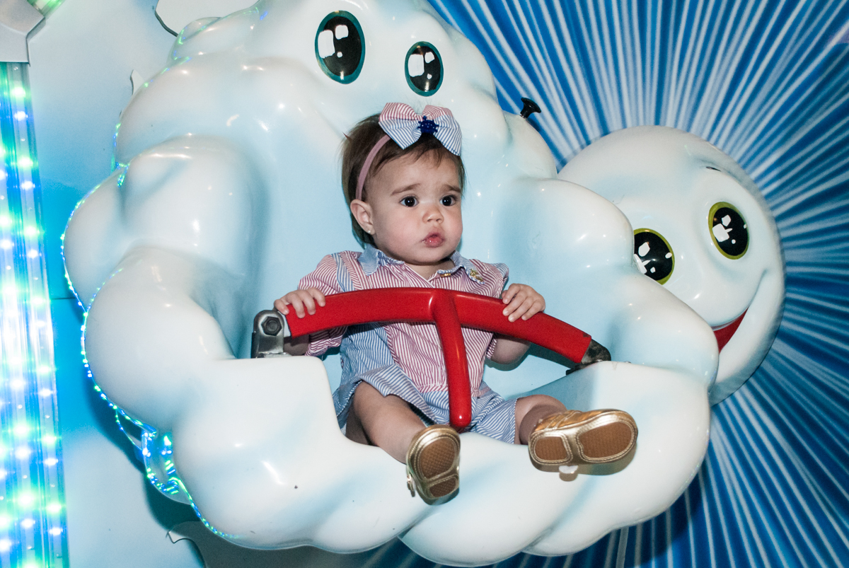 diversão no carrosel