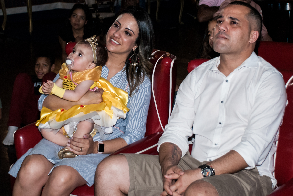 concentração para assistir a retrospectiva