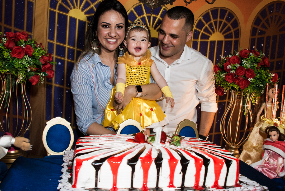 A família posa para a foto final