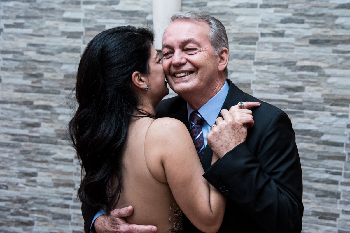 dançando com a filha